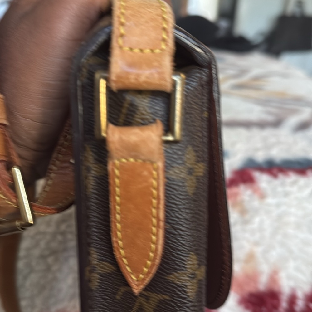 Louis Vuitton Brown Monogram Crossbody Bag - Picture 3 of 13